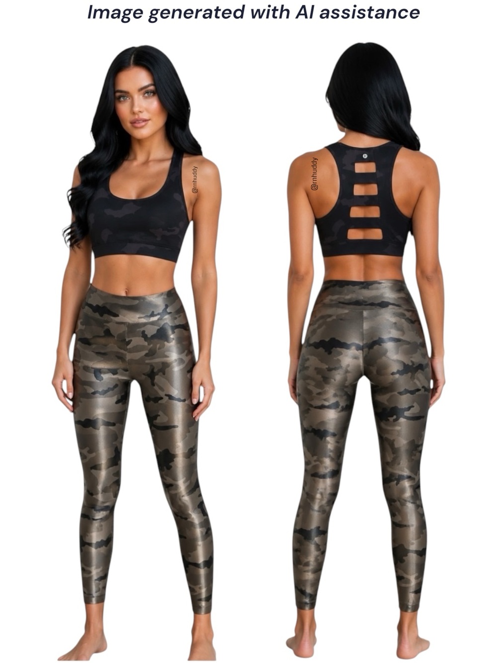Koral S camo Lustrous Infinity High Rise Legging - Picture 13 of 14
